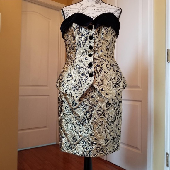 gold after five dresses